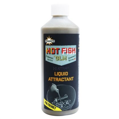 Атрактор - Dynamite Baits - Hot Fish & GLM - Liquid Attractant 500ml
