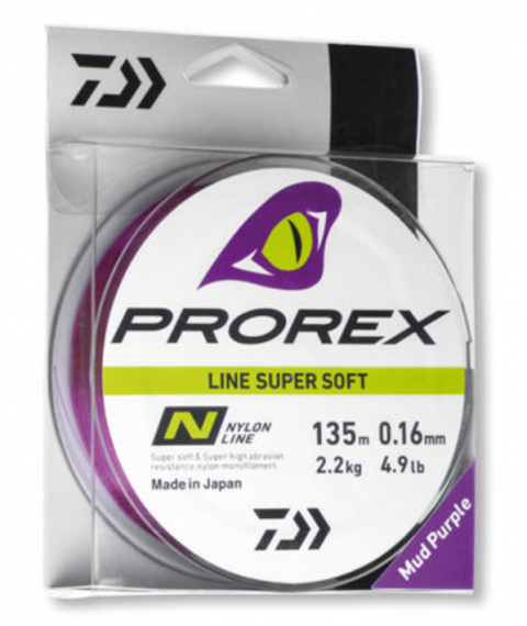 Monofilament line Daiwa  PROREX LINE SUPER SOFT - Purple