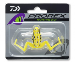 Soft plastic lure Daiwa PROREX MICRO FROG DF - 3.5cm