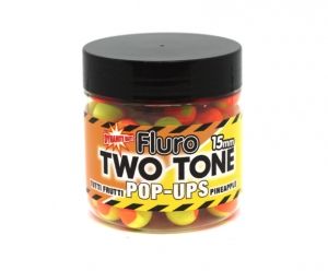 Two Tone Fluro Pop-Ups - Tutti-Frutti and Pineapple 15mm