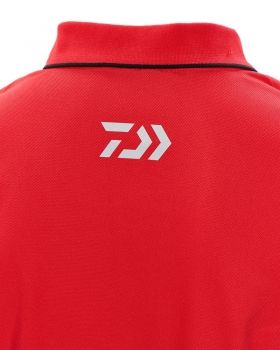 Тениска с Яка DAIWA TOURNAMENT - червено / черно