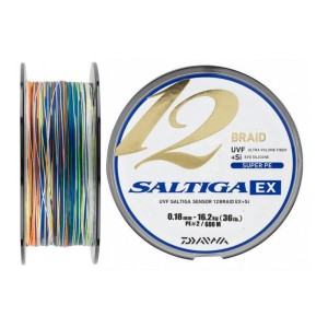 Daiwa SALTIGA 12 BRAID UVF+SI - Multicolour - 600m