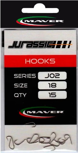 Куки MAVER Jurassic Series J02 - 15 бр в пакет