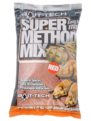BAIT-TECH Super Method: Mix Red 2kg