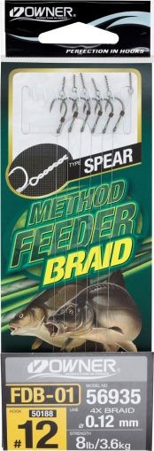Owner METHOD FEEDER SPEAR BRAID - FDB-01
