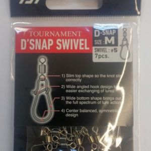 Swivel TOURNAMENT D-SNAP SWIVEL D