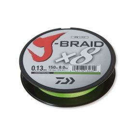 Braided line  Daiwa J-BRAID X8 -  - 300м / chartreuse